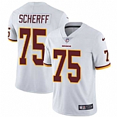 Nike Washington Redskins #75 Brandon Scherff White NFL Vapor Untouchable Limited Jersey,baseball caps,new era cap wholesale,wholesale hats